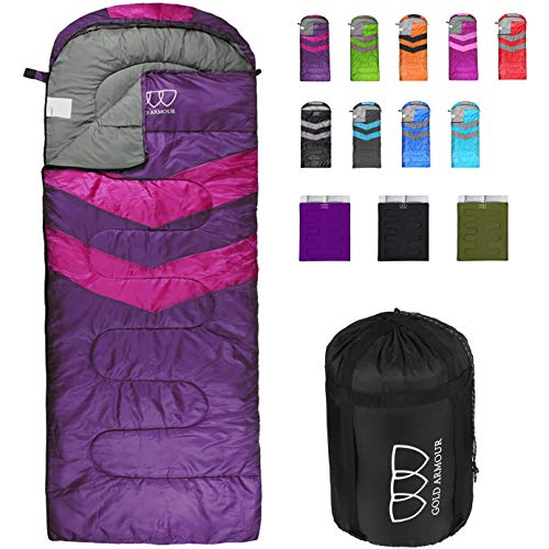 Sleeping Bags Cold Warm Weather 4 Seasons Backpacking Hiking Camping