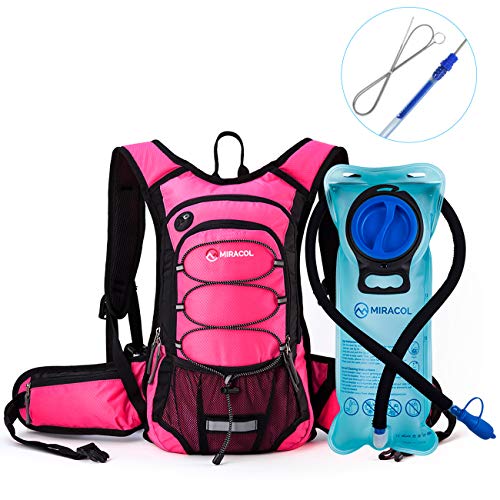 Hydration Backpack Pack with 2L for Hiking, Running, Camping
