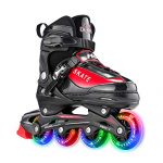 Inline Skates with All Light up Wheels, Outdoor & Indoor