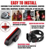 Helmet Light Bright Red LED Bicycle Rear Light - Image 4