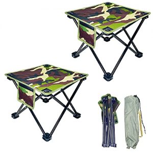 Portable Chair Folding Camping Stool with Carry Bag