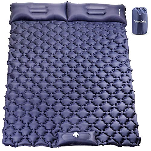 Double Camping Sleeping Camping Pad Traveling Backpacking Beach
