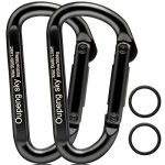 3" Iron Heavy Duty Caribeaners for Hammocks