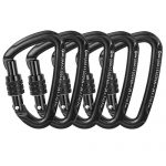 Locking Carabiner Heavy Duty for Rock Climbing Mountaineering