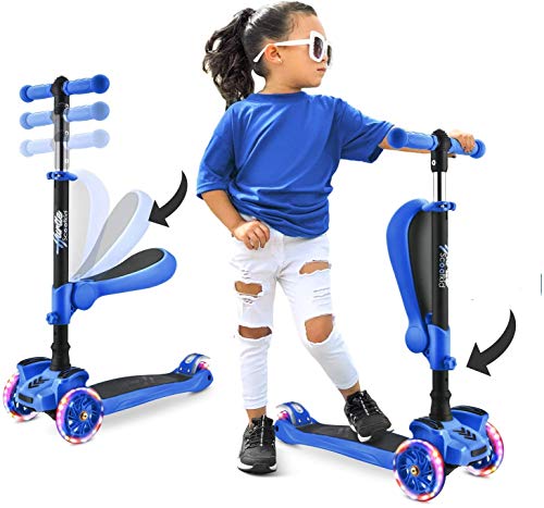 Adjustable Height 3 Wheeled Scooter for Kids