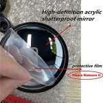 Bike Mirror, 2 Pack Bicycle mirrors for handlebars - Image 2