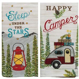 Kitchen Towel Bundle, Happy Camper and Sleep Under The Stars