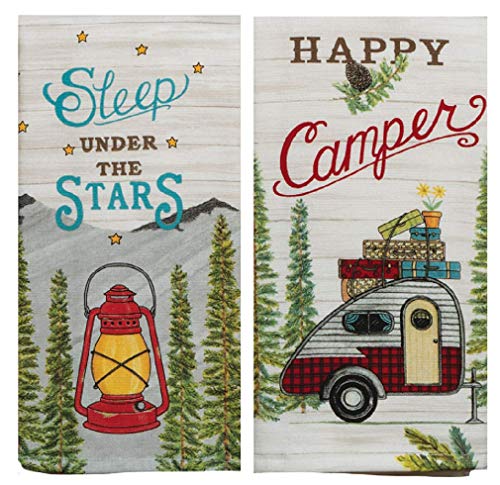 Kitchen Towel Bundle, Happy Camper and Sleep Under The Stars