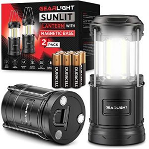 GearLight LED Camping Lantern Sunlit