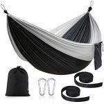 Single Portable Hammock with 2 Tree Straps
