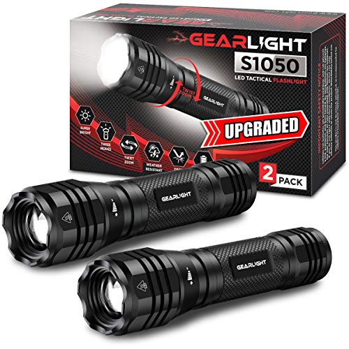 Powerful High Lumens Zoomable Tactical Flashlight