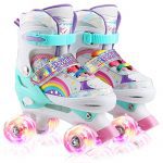 Adjustable Roller Skates for Kids Beginners
