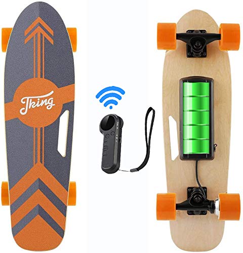 Electric Skateboard 8 Km Range, 7.7 Lbs with Wireless Remote Control