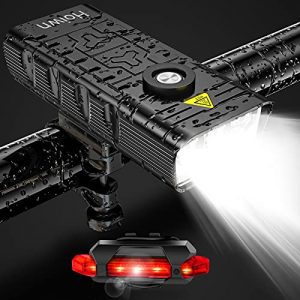 7000 Lumen Powerful Bike Lights Front and Back
