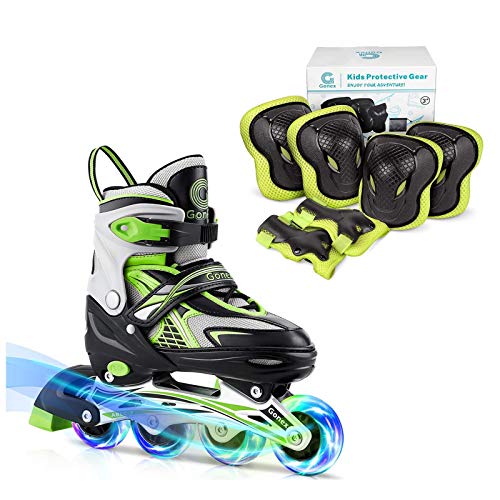Gonex Size S Inline Skates with Size S Knee Pads