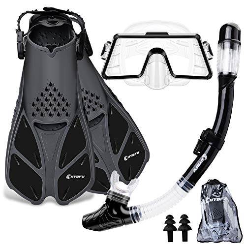 Panoramic Tempered Glass Scuba Diving Mask
