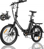 Folding Electric Bike for Adults for Women Men, 20MPH