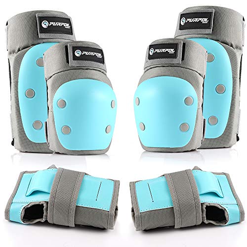 Multi Sports Skateboarding Inline Roller Skating Pads Elbow Pads Wrist Guards