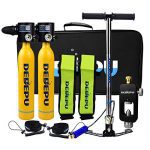 Portable Diving Equipment with Scuba Adapter