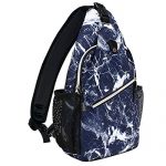 Hiking Daypack Pattern Rope Crossbody Sling Backpack