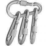 BEWISHOME 4 Pack Carabiner Hooks