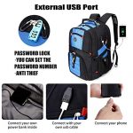 50L Travel Laptop Backpack with USB Charging Port - Image 2