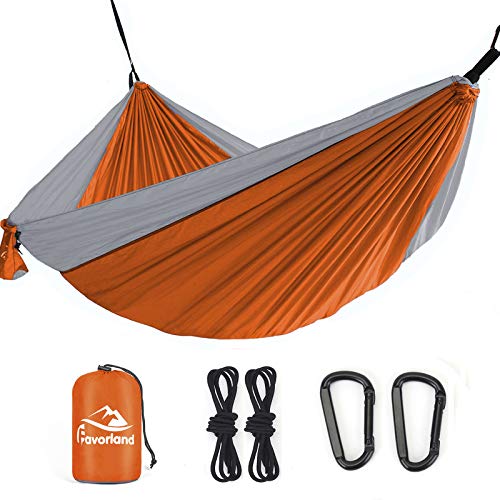 Favorland Camping Hammock Double & Single