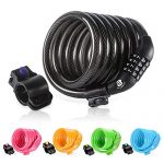 ETRONIC M6 Resettable Combination Lock Bike Cable
