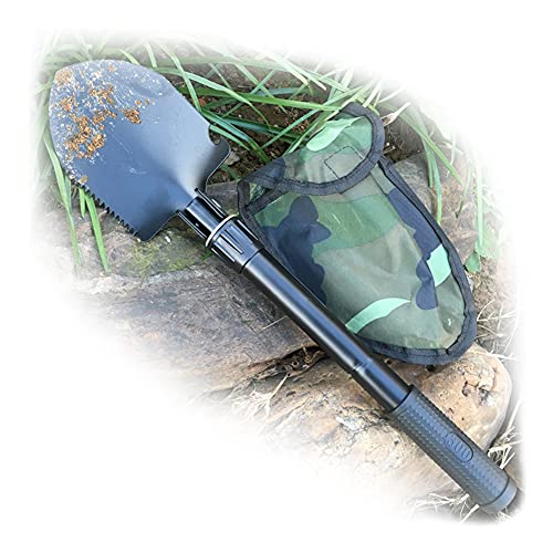 Hiking Backpacking Foldable Camping Survival Shovel