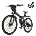 Folding Electric Bike for Adults Removable Battery