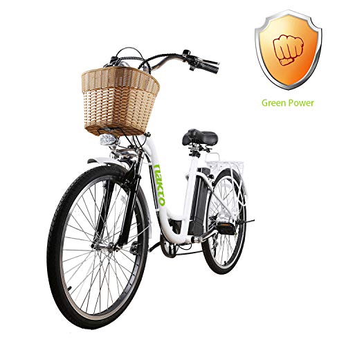 NAKTO 26" City Electric Bicycle Assisted for Women