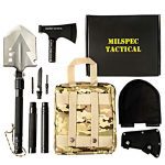 Survival Folding Shovel with Camping Axe Multi-Tool