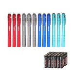 Illuminate Your Way with 12-Pack LED Penlight Flashlights