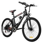 Electric Mountain Bike with Removable 8Ah Lithium-Ion Battery