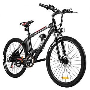 Electric Mountain Bike with Removable 8Ah Lithium-Ion Battery