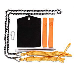 High Reach Tree Limb Hand Rope Saw with Two Ropes