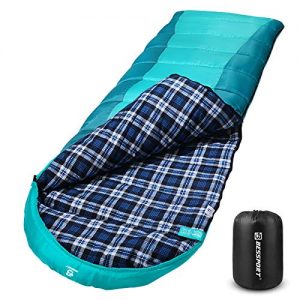Cool Weather Adult Sleeping Bags Large for Camping, Backpacking, Hiking