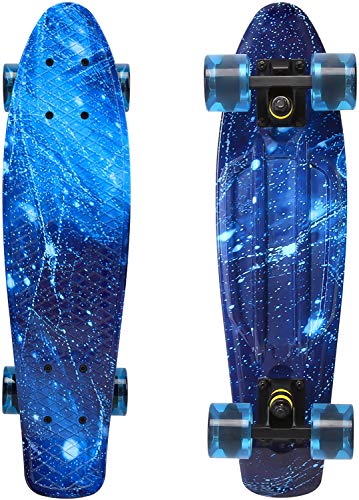 Skateboards 22 inch Complete for Kids Boys Girls Youths Beginners