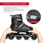 Adjustable Inline Skates Illuminating Roller Skates for Kids Boys and Ladies - Image 2