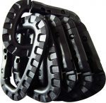 Hard Polymer Carabiners Climbing D Rings Light Weight Spring