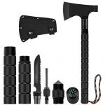 LIANTRAL Survival Axe Folding Portable Camping