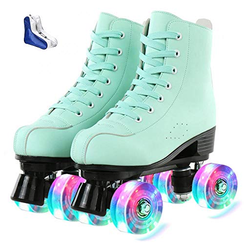 Roller Skates for Women Double-Row Roller Skates with Shoes Bag