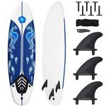Giantex Surfboard, 6 Ft Stand Up Surfing Board