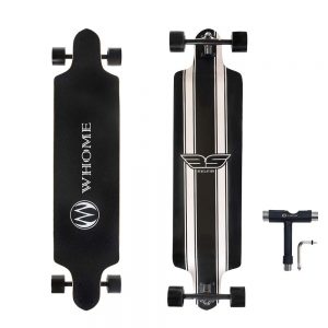 WHOME PRO Longboard Complete for Adults and Beginners