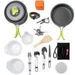 Camping Cookware Mess Kit Backpacking Gear & Hiking