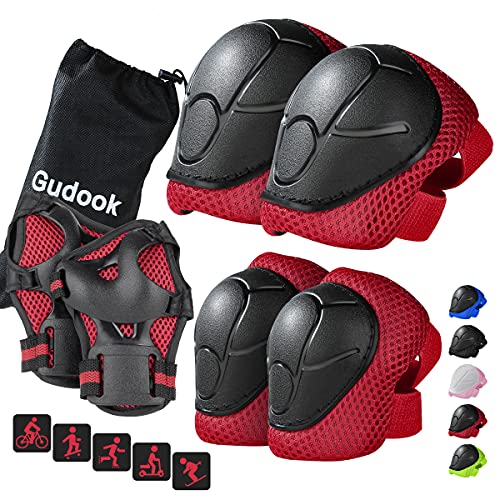 Knee and Elbow Pads Wrist Guards 3 in 1