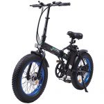 Electric Fat Tire Bicycle Folding Bike