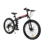 Full Suspension Folding Mountain Bike Dual Disc Brake