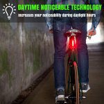 Helmet Light Bright Red LED Bicycle Rear Light - Image 2