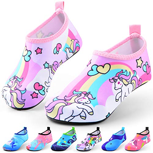 Sunnywoo Water Shoes for Kids Girls Boys